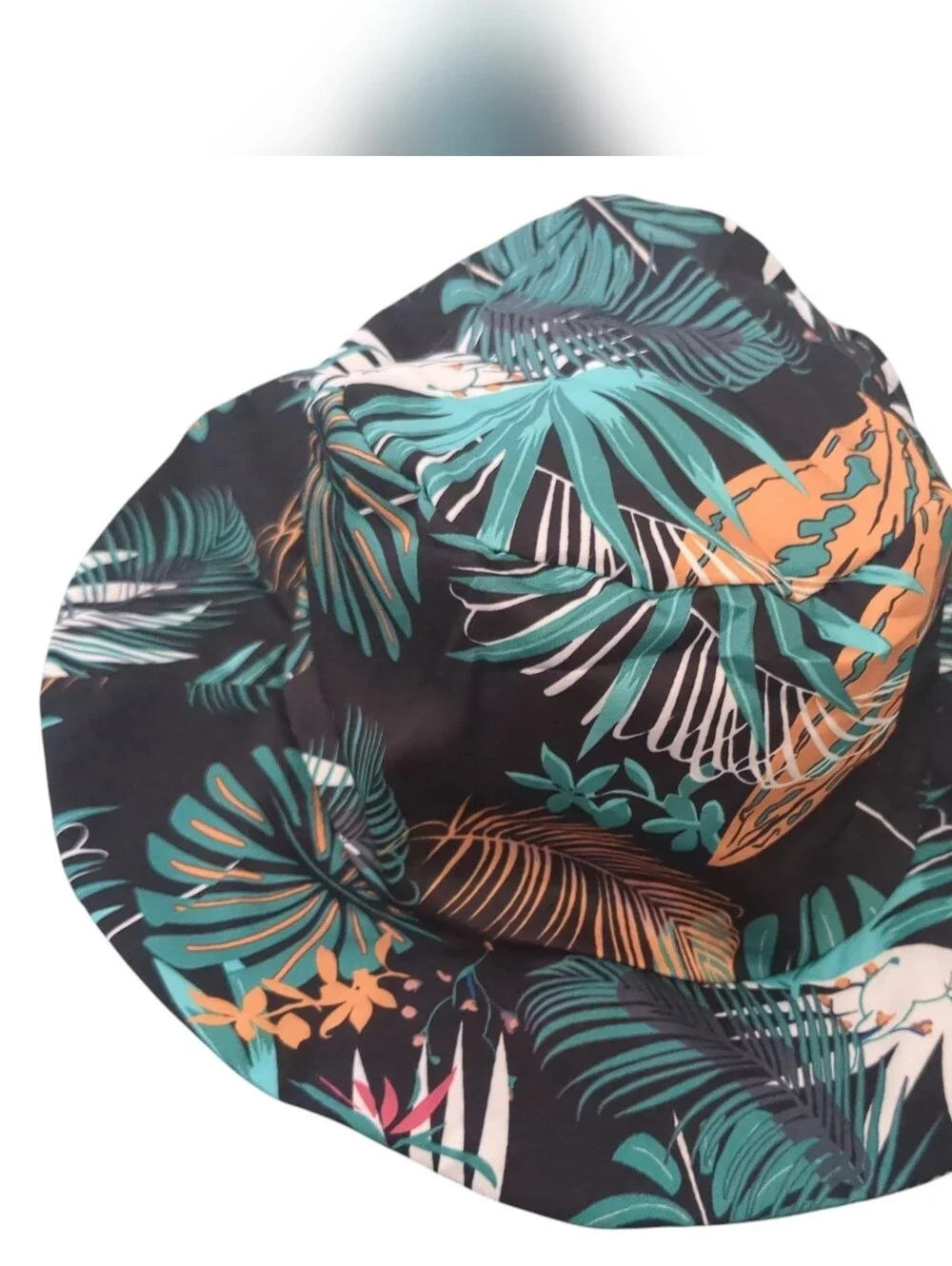 Girls 3 Piece Palm Tree Vacation Outfit (Size 7)